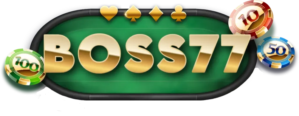 Boss77 Logo - Leading Online Casino for Slot Games and Betting